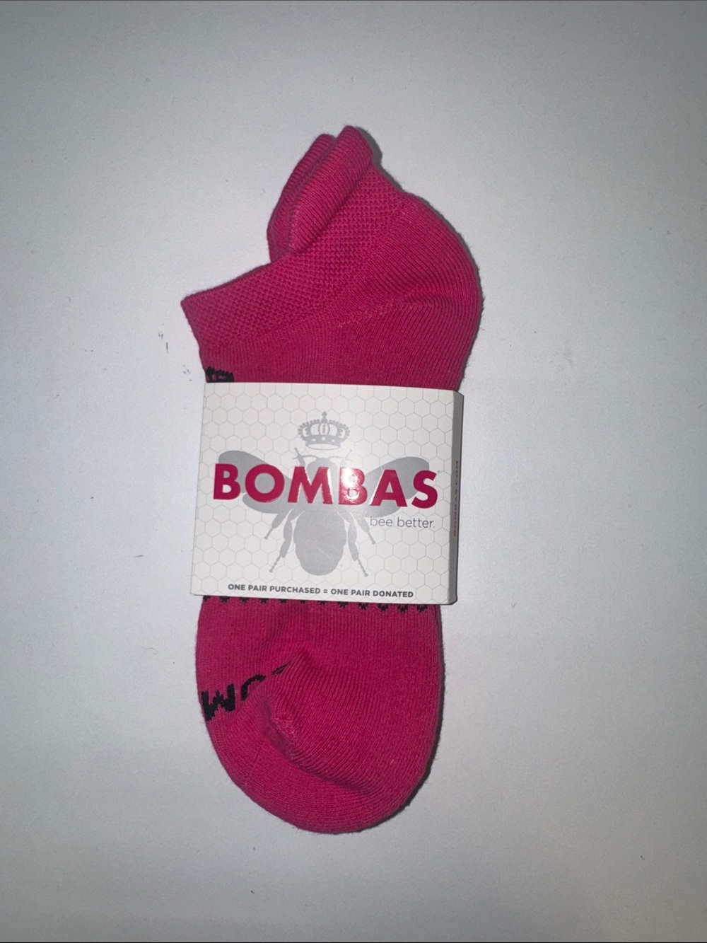Bombas low-cut socks in Bright Pink